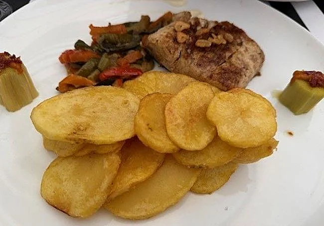 Urta a la brasa de Ascuas